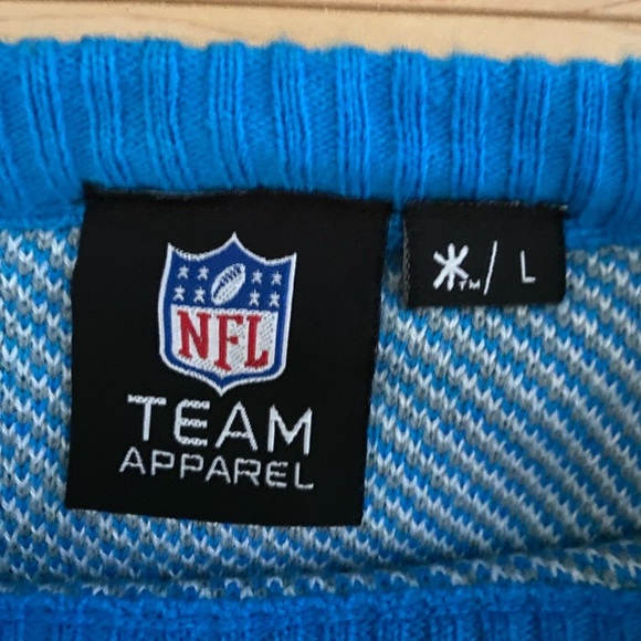 Carolina Panthers Ugly Sweater SIZE large VGUC - Picture 3 of 3